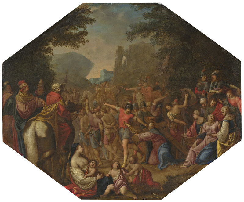 Circle of Claude Déruet, ‘Road to Calvary’, 1615/1620, Painting, Oil on copper, National Gallery of Art, Washington, D.C.