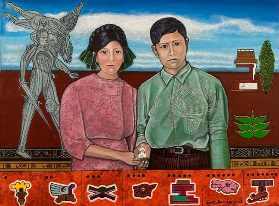Mujeres Nobles Series: Codex of Maternal Abuelos with Cortez as Richard King
