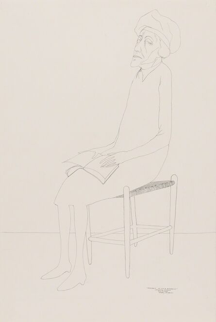 Benny Andrews, ‘Portrait of Viola Andrews’, 1986