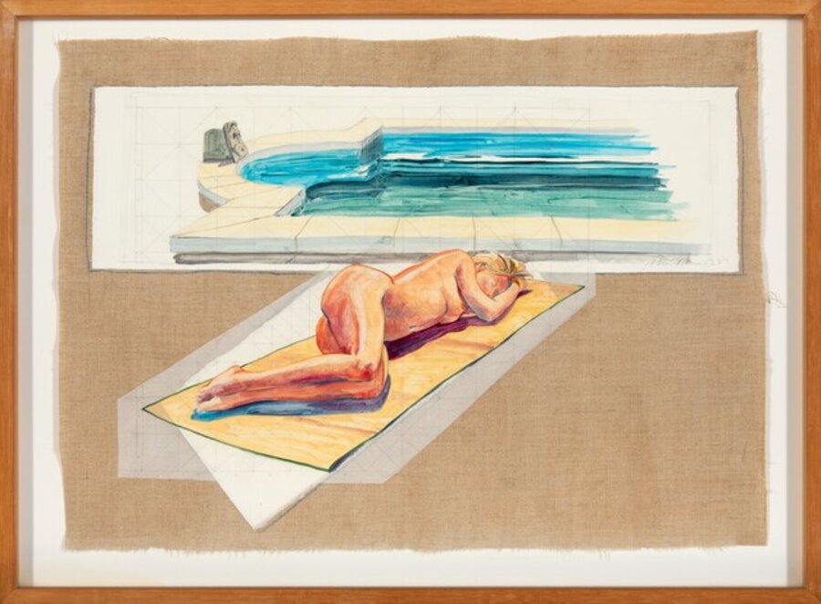 Jessica Sunbathing (Menorca)