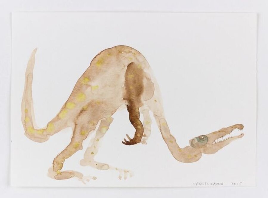 Dinosaur with Bad Neck