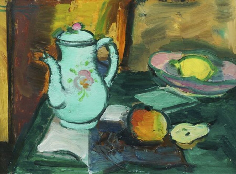 Still Life With Coffee Pot