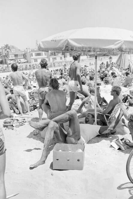 Tod Papageorge, ‘Manhattan Beach. (Wilt Chamberlain), 1981’, 1975-1981