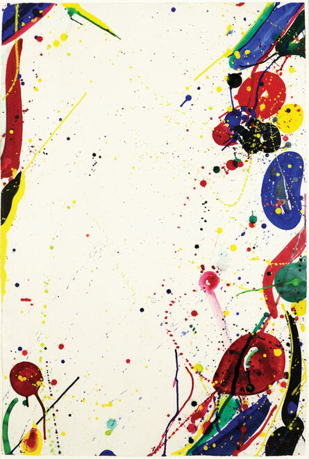 Sam Francis, ‘Bright Ring Drawing (Untitled) (Colour Drawing) ’, 1965