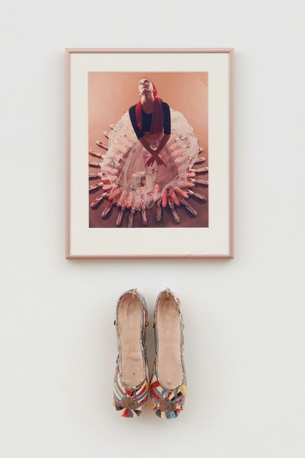 Rose English, ‘Study for a Divertissement: Diana with crinoline and pointe shoes II’, 1973