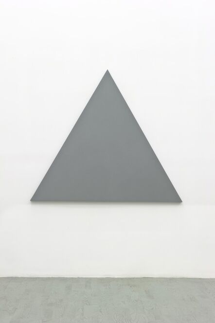 Alan Charlton, ‘Triangle painting’, 2012