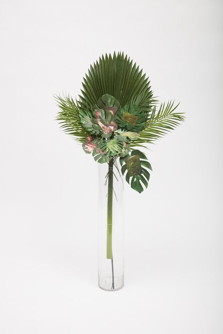 Kandis Williams, ‘Calesita in monstera, fan palm, and fern arranged from Tango, Tarantella and Jitterbug’, 2020