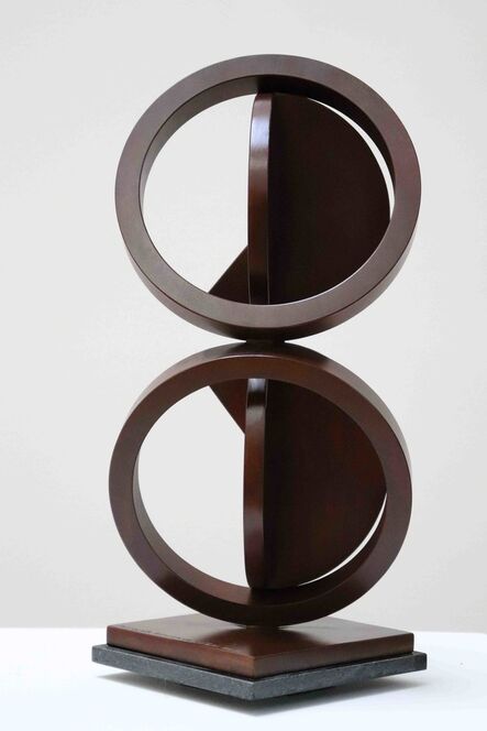 Fletcher Benton, ‘Double Folded Circle Ring Maquette No. 55’, 2015