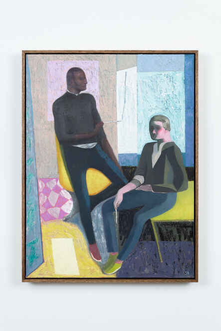 Sverre Bjertnæs, ‘Two painters’, 2018