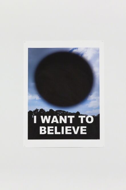 Heman Chong, ‘I WANT TO BELIEVE’, 2016