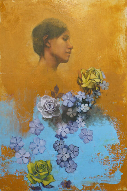 Tim Wright, ‘Blue Rose’, 2022