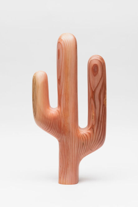 Claudia Comte, ‘Cristina (Wooden cactus)’, 2022