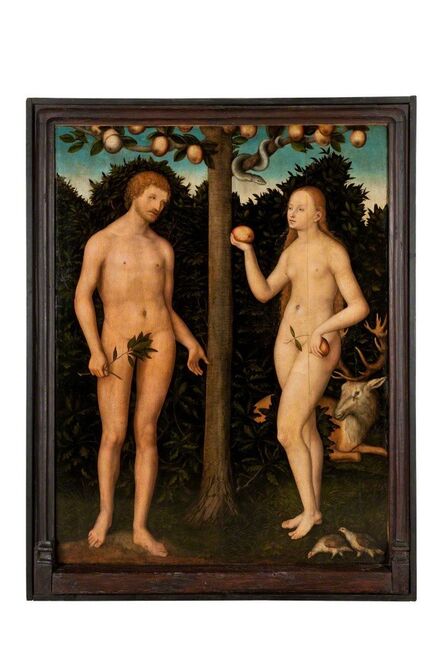 Lucas Cranach the Younger, ‘Adam et Eve’