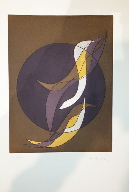 Roberto Crippa, ‘Plate VI from Suns/Landscapes’, 1970's