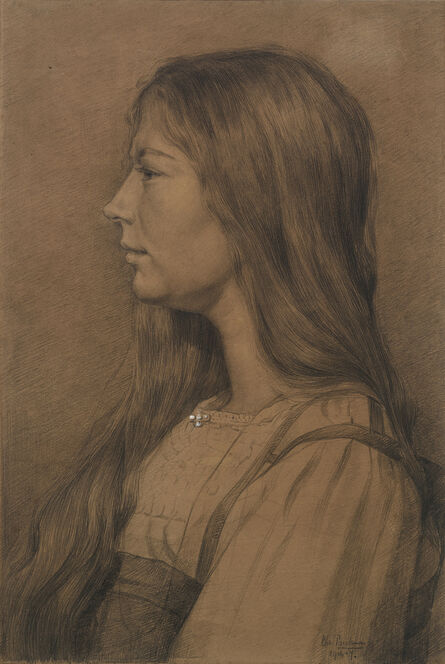Chris Beekman, ‘Young Woman in Profile’, 1906