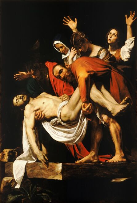 Michelangelo Merisi da Caravaggio, ‘Entombment’, 1603-04