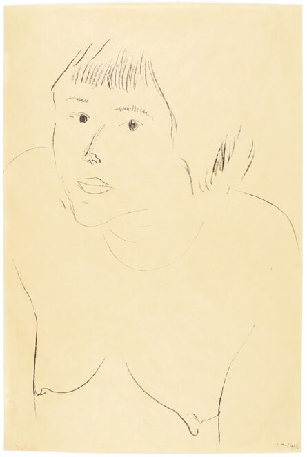 Henri Matisse, ‘Les yeux noirs’, 1913