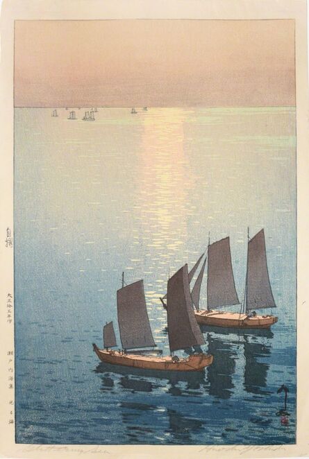 Yoshida Hiroshi, ‘Glittering Sea’, 1926