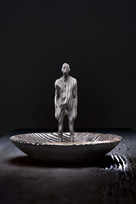 Aron Demetz, ‘Untitled (dish)’, 2021