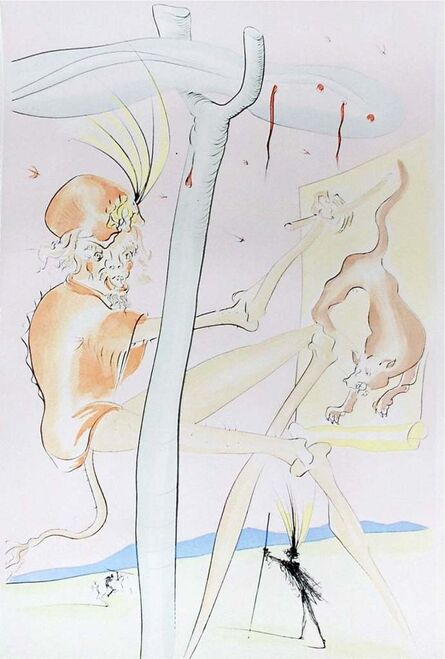 Salvador Dalí, ‘Le Singe et le Léopard’, 1975