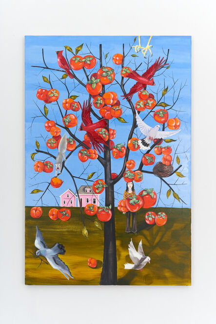 Nikki Maloof, ‘柿子树 | Persimmon Tree’, 2023