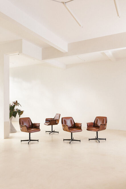 Carlo Fongaro, ‘Dinamarquesa Chairs (4 chairs)’, 1970s