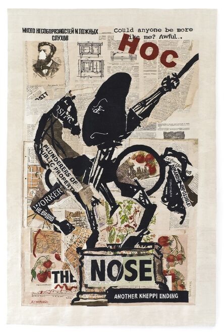 William Kentridge, ‘The Nose (with Strawberries)’, 2012