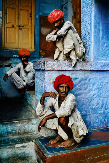 Steve McCurry, ‘Men on Steps, Jodhpur, India’, 1996