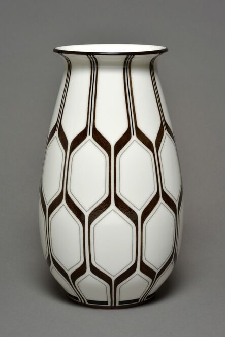 Sèvres Porcelain Manufactory, ‘Aubert 2 Vase (décor Albert Martine 66.30)’, ca. 1930