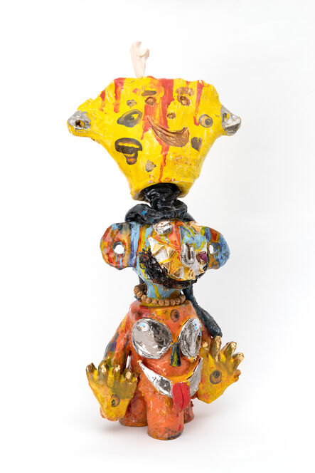 Ramesh Mario Nithiyendran, ‘Monkey with yellow head’, 2019