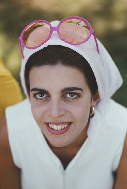 Slim Aarons, ‘Christina Onassis, 1968: The daughter of Greek shipping tycoon Aristotle Onassis at Palm Beach’, 1968