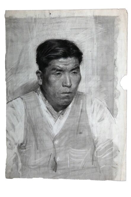 Pen Varlen (Byun Wol-ryong), ‘Korean Man Wearing a Vest’, 1953