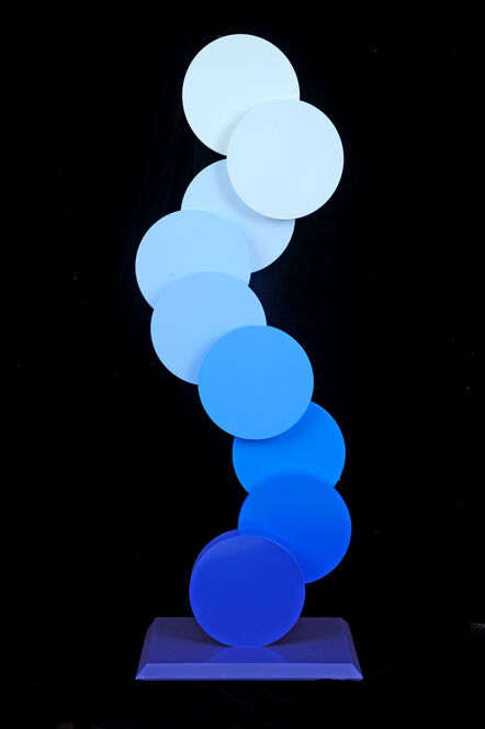 Carol Brown Goldberg, ‘Blue Discs’, 2011