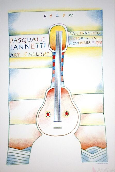 Jean Michel Folon, ‘Pasquale Iannetti Art Gallery’, 1983