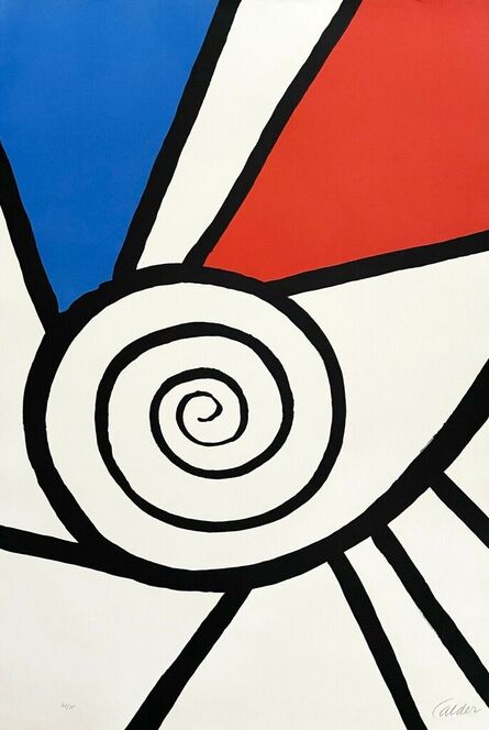 Alexander Calder, ‘Spirale rouge et Bleu’, 1969
