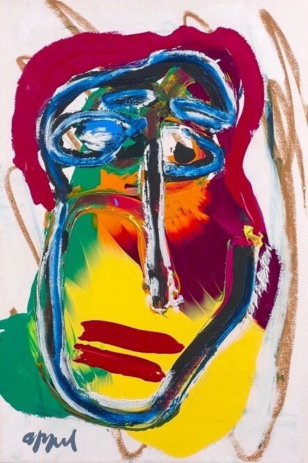 Karel Appel, ‘Untitled portrait’, 1984