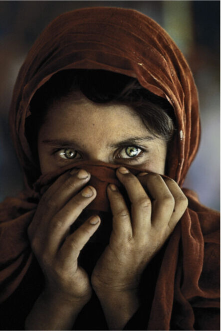 Steve McCurry, ‘Afghan Girl with Hands on Face’, 1984
