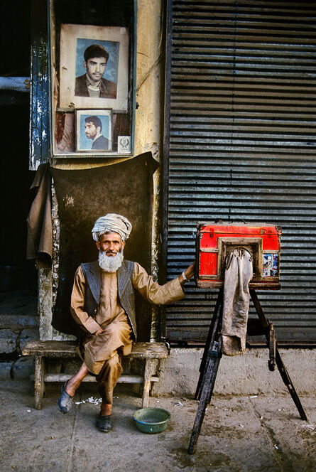 Steve McCurry, ‘Portrait Photographer, Kabul, Afghanistan’, 1992