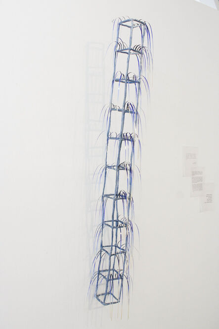 Rifqi Amirul Rosli, ‘Blue Palm Leaning Tower’, 2020