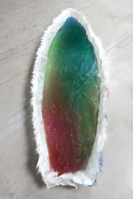 Tiril Hasselknippe, ‘Surfboard (Red/Green/Blue)’, 2014