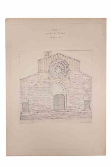 Aurelio Mistruzzi, ‘Duomo di Bovino (Secolo XIV)’, 1905