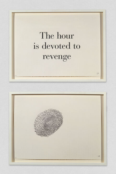 Louise Bourgeois, ‘The Hour is Devoted to Revenge’, 1999