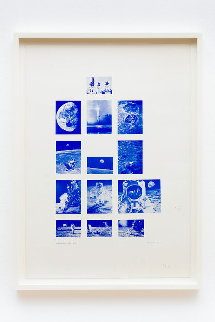 Stano Filko, ‘Association XXXI. - 1st Flight - Moon’, 1969