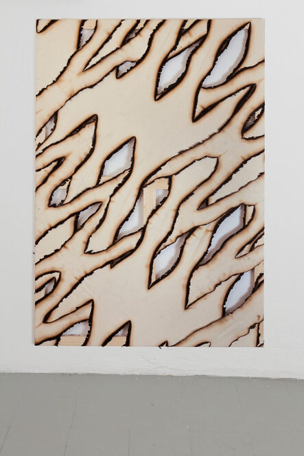 Ariel Schlesinger, ‘Untitled (Burnt Canvas M2)’, 2016