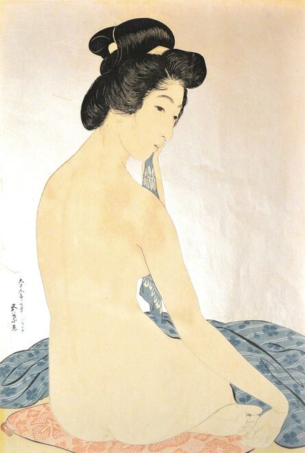 Goyo Hashiguchi, ‘Woman After Bath’, 1920