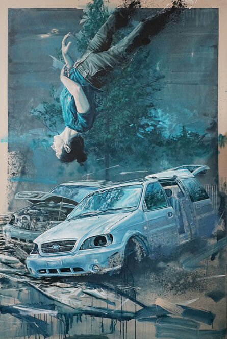 Fintan Magee, ‘Drive home from Dubbo’, 2021