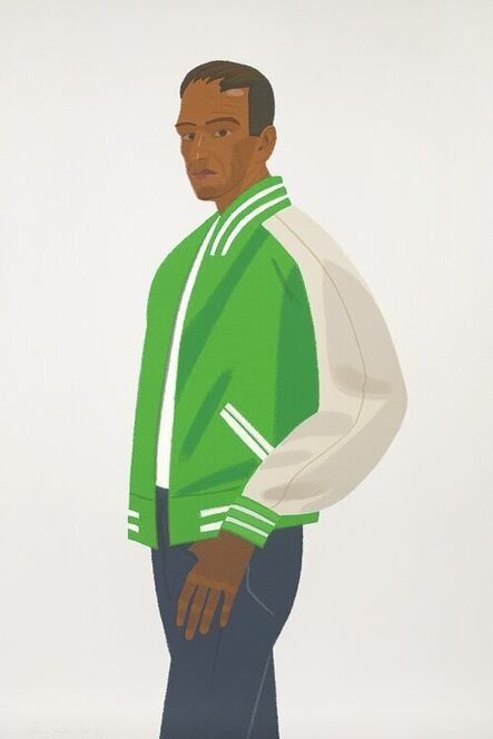 Alex Katz, ‘Green Jacket (from the Alex & Ada portfolio) ’, 1990