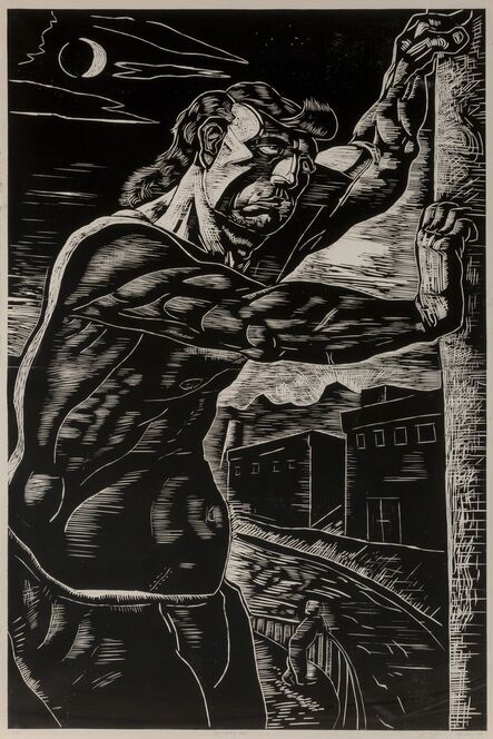 Peter Howson, ‘The Lonely Hero’, 1987