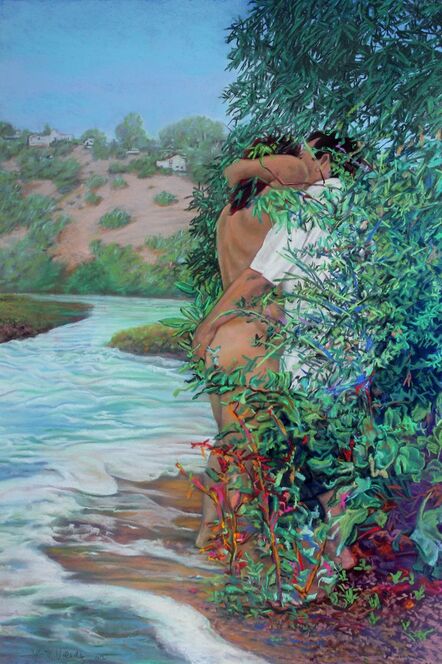 John Valadez, ‘Lover's Creek’, 2012