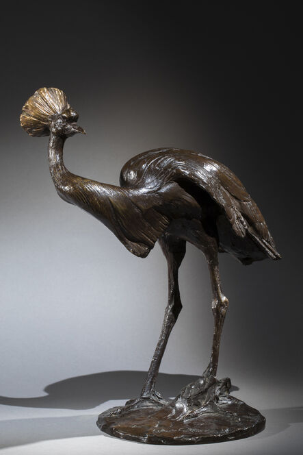 Albéric Collin, ‘Crowned crane’, 1920-1922
